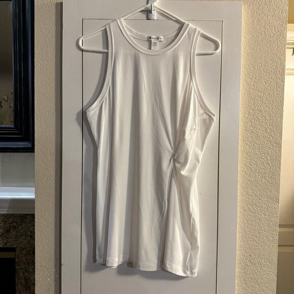 Athleta Radiate Twist Tank Top White Activewear Lightweight Size Large - Picture 2 of 5